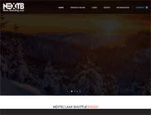 Tablet Screenshot of nextboarding.com